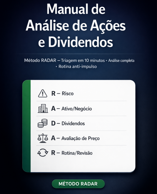 Manual de analise de ações e dividendos